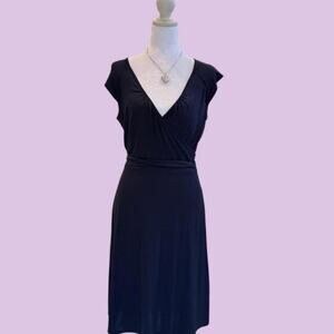 Ann taylor navy blue wrap